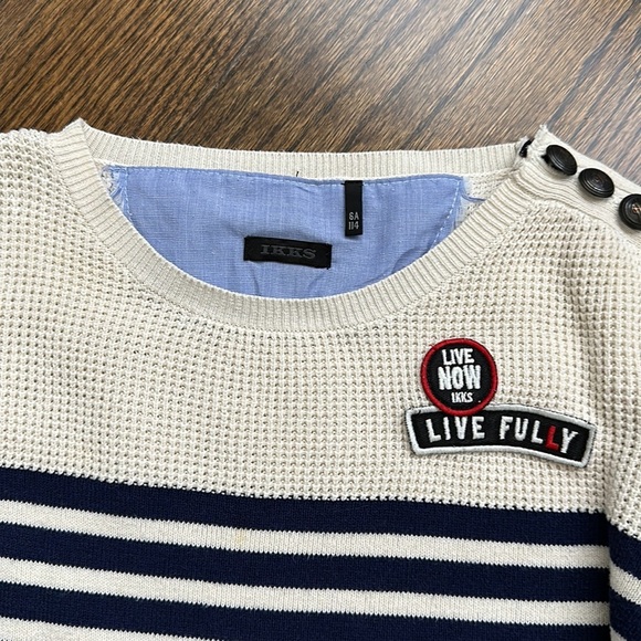 IKKS Sweater Size 6A - Picture 3 of 4